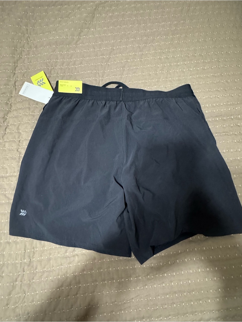 all in motion Black Men's Athletic Shorts